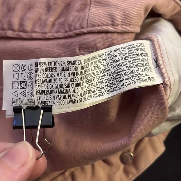 Forever 21 Mini Skirt Woman's Small Pink Stretch Casual Preppy Neutral Festival - Picture 9 of 11